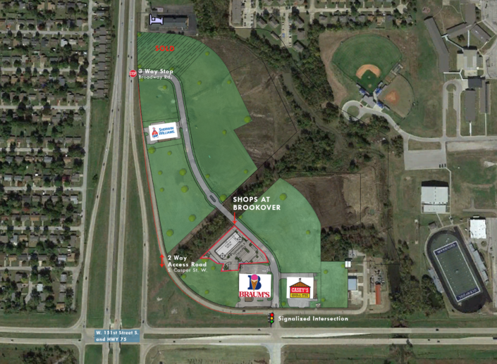 Shops at Brookover Corner Site Plan
